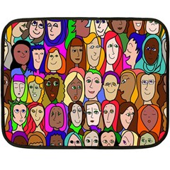 432sisters Double Sided Fleece Blanket (mini)  by Kritter