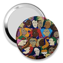 Sisters2020 3  Handbag Mirrors by Kritter