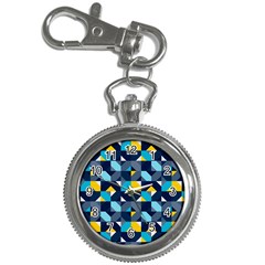 Geometric Hypnotic Shapes Key Chain Watches by tmsartbazaar