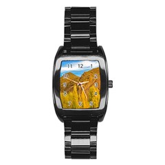 El Leoncito National Park, San Juan Province, Argentina Stainless Steel Barrel Watch by dflcprintsclothing