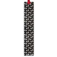 Daisy Black Large Book Marks by snowwhitegirl