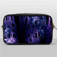 Fractal Web Toiletries Bag (one Side) by Sparkle