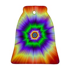 Psychedelic Explosion Bell Ornament (two Sides) by Filthyphil