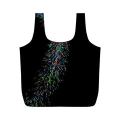 Galaxy Space Full Print Recycle Bag (m) by Sabelacarlos