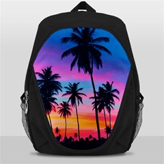 Sunset Palms Backpack Bag by goljakoff