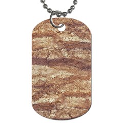 Grunge Surface Print Dog Tag (two Sides) by dflcprintsclothing