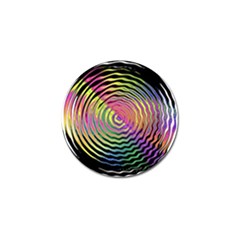 Rainbowwaves Golf Ball Marker (4 Pack) by Sparkle