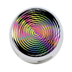 Rainbowwaves 4-port Usb Hub (two Sides) by Sparkle