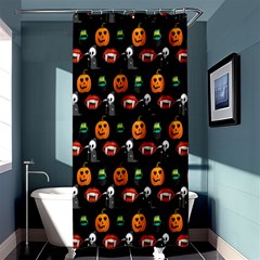 Halloween Shower Curtain 36  X 72  (stall)  by Sparkle