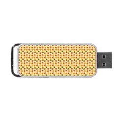 Autumn Leaves Tile Portable Usb Flash (two Sides) by DithersDesigns