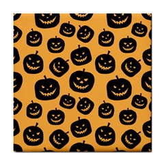 Pumpkins Tile Coaster by CuteKingdom