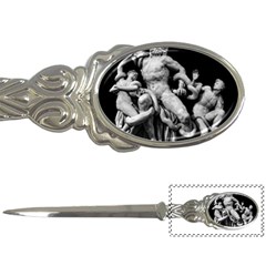 Laocoon Sculpture Over Black Letter Opener by dflcprintsclothing