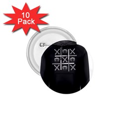 Tic Tac Monster 1 75  Buttons (10 Pack) by TheFanSign