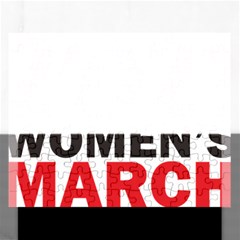 Womens March Rectangular Jigsaw Puzzl by happinesshack