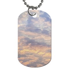 Cloudscape Photo Print Dog Tag (one Side) by dflcprintsclothing