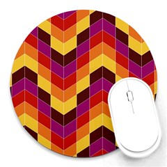 Geometric  Round Mousepads by Sobalvarro