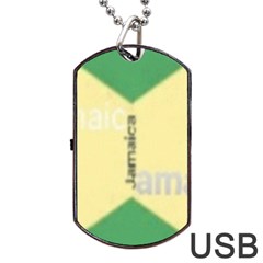 Jamaica, Jamaica  Dog Tag Usb Flash (one Side) by Janetaudreywilson