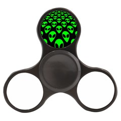 We Are Watching You! Aliens Pattern, Ufo, Faces Finger Spinner by Casemiro