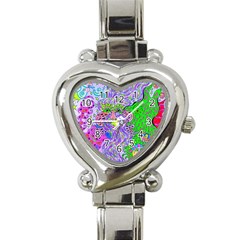 Shapechanger Heart Italian Charm Watch by chellerayartisans