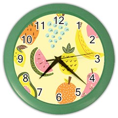 Fruit Color Wall Clock by HermanTelo