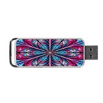Fractal Flower Portable USB Flash (Two Sides) Back