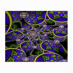 Fractalbubbles Small Glasses Cloth (2 Sides) by Sparkle