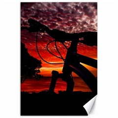 Mountain Bike Parked At Waterfront Park003 Canvas 20  X 30  by dflcprintsclothing