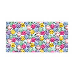 Cute Emoticon Pattern Yoga Headband by designsbymallika