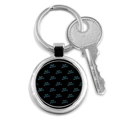 Just Beauty Words Motif Print Pattern Key Chain (round) by dflcprintsclothing