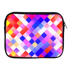 Squares Pattern Geometric Seamless Apple Ipad 2/3/4 Zipper Cases by Dutashop