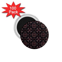 Dark Seamless Gemoetric Print Mosaic 1 75  Magnets (100 Pack)  by dflcprintsclothing