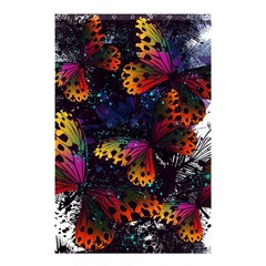 Butterfly Floral Pattern Shower Curtain 48  X 72  (small)  by ArtsyWishy