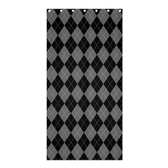 Black Diamonds Shower Curtain 36  X 72  (stall)  by ArtsyWishy