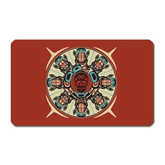 Grateful-dead-pacific-northwest-cover Magnet (rectangular) by Sapixe