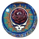 Grateful-dead-ahead-of-their-time Magnet 5  (Round) Front