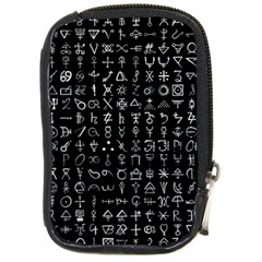 Alchemical Symbols - Collected Inverted Compact Camera Leather Case by WetdryvacsLair