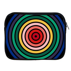 Nine 9 Bar Rainbow Target Apple Ipad 2/3/4 Zipper Cases by WetdryvacsLair