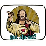 Buddy Christ Fleece Blanket (Mini) 35 x27  Blanket