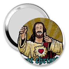 Buddy Christ 3  Handbag Mirrors by Valentinaart