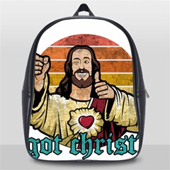 Got Christ? School Bag (large) by Valentinaart