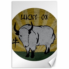 Chinese New Year ¨c Year Of The Ox Canvas 20  X 30  by Valentinaart