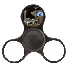 Montevideo Airport Night Scene, Uruguay Finger Spinner by dflcprintsclothing