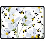 Tree poppies  Fleece Blanket (Large)  80 x60  Blanket Front