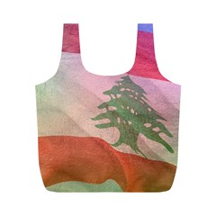 Lebanon Full Print Recycle Bag (m) by AwesomeFlags