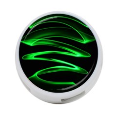 Green Light Painting Zig-zag 4-port Usb Hub (two Sides) by Dutashop