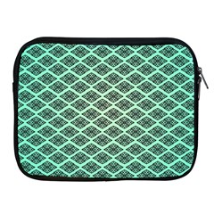 Pattern Texture Geometric Pattern Green Apple Ipad 2/3/4 Zipper Cases by Dutashop