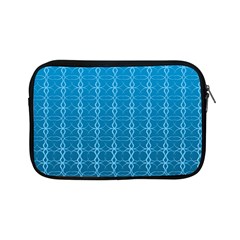 Background Texture Pattern Blue Apple Ipad Mini Zipper Cases by Dutashop