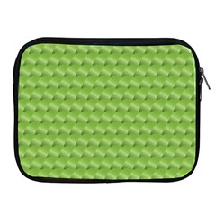 Green Pattern Ornate Background Apple Ipad 2/3/4 Zipper Cases by Dutashop