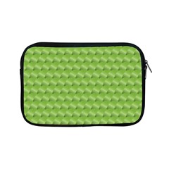 Green Pattern Ornate Background Apple Ipad Mini Zipper Cases by Dutashop