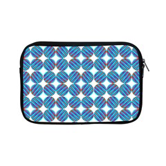 Geometric Dots Pattern Apple Ipad Mini Zipper Cases by Dutashop